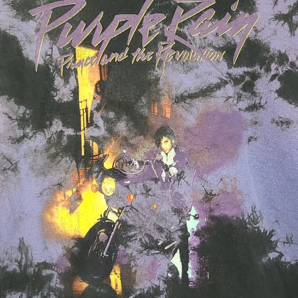 Purple Tie-Dye Short Sleeve Tee - Picture 4 of 4